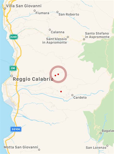 Terremoto A Reggio Calabria Scosse Sulle Colline Epicentro Tra