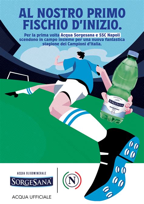 Acqua Sorgesana X SSC Napoli Lete X AC Milan COPY AD Behance