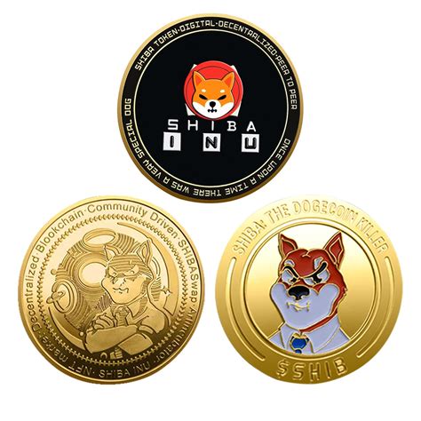 Amazon Cosbur Shiba Inu SHIB Physical Crypto Coin Collectable Gift