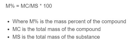 Mass Percent Calculator Calculator Academy