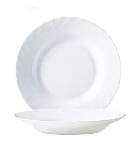 Plato Hondo Luminarc Trianon Vidrio Templado