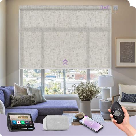 Smart Zebra Blinds Motorized Shades Smart Home Devices