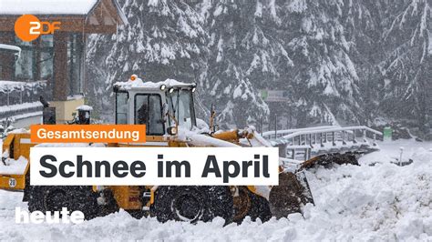 Heute Uhr Vom Us Milit Rhilfen Schnee Im April