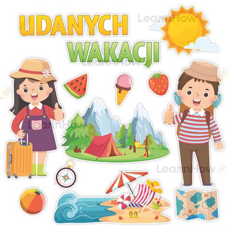 Dekoracja Na Koniec Roku Udanych Wakacji XL Learnhow Pl