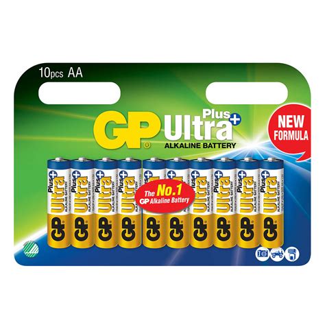 Gp Ultra Plus Aa Batterier V Alkaline Pack Dkk