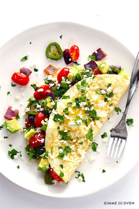 Mexican Egg White Omelet Gimme Some Oven