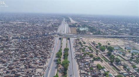 Beautiful Views Of The City Of Faisalabad Pakistans Third Largest