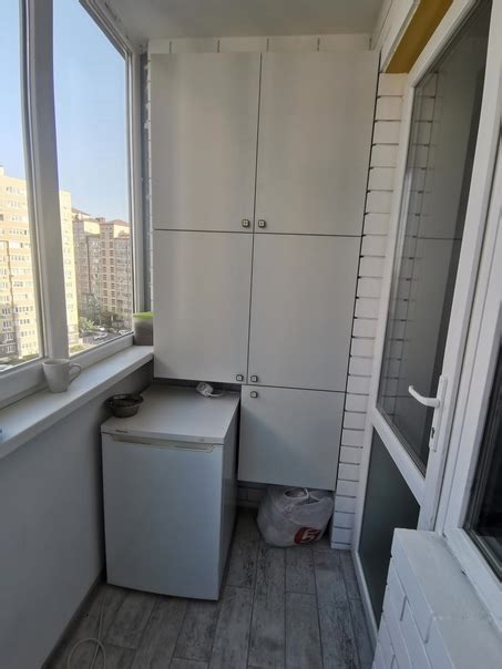 Мебель на заказ, на балкон подвесной шкаф и угловая тумбочка, по всем ...