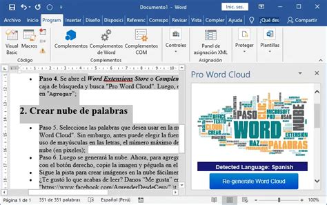 C Mo Crear Una Nube De Palabras En Word Word F Cil