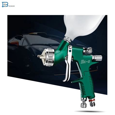 Hvlp Gravity Paint Gun Gti Pro Lite Spray Gun With Mm And Mm