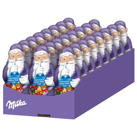 Milka Weihnachtsmann Alpenmilch 50g Online Kaufen Im World Of Sweets Shop