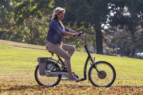 Veilige Elektrische Fiets Voor Ouderen Van Raam