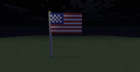 American Flag Minecraft Project