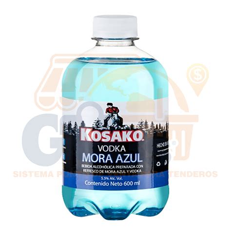 Kosako Vodka Mora Azul Ml Pidele Abarrotes A Tu Tienda