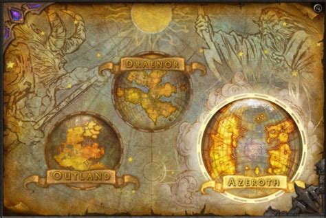 Azeroth Map In 4 5 Expansions Artofit