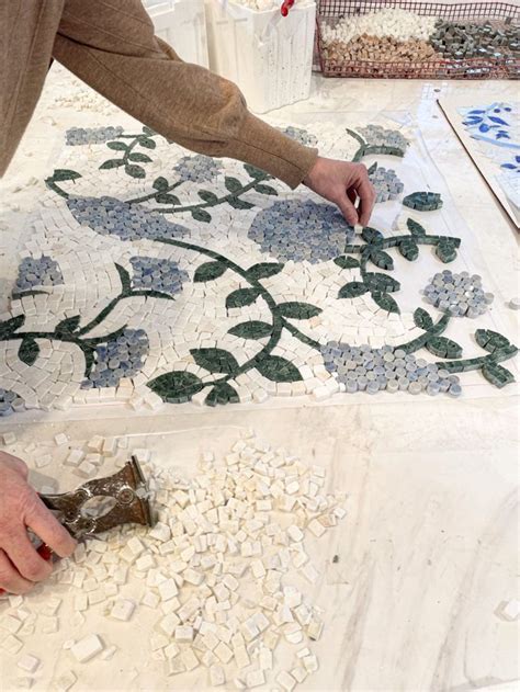 Behind The Scenes Of Mosaic Tile Making Mosaic Diy Mosaic Tile Art