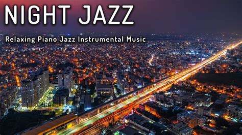 Smooth Sleep Jazz Night Music ☕ 12 Hours Of Relaxing Piano Jazz