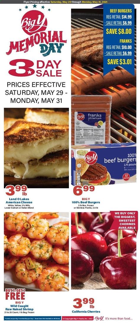 Big Y (CT, MA) Weekly Ad Flyer May 29 to May 31