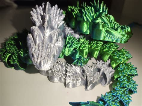 Stl File Dragon🐉 Articulated🐉 ・3d Printing Model To Download・cults