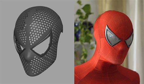 STL file Raimi Spider-Man Accurate Faceshell and Lenses 🦸‍♂️・3D ...