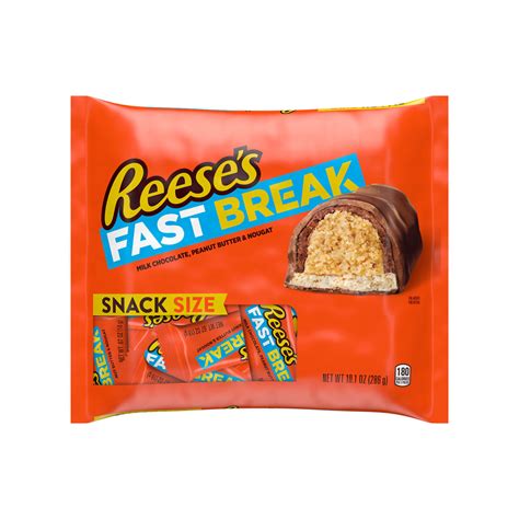 Reese's Fast Break Snack Size Candy Bars - Shop Candy at H-E-B