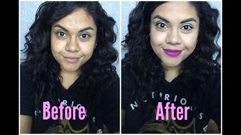 Everyday Drugstore Foundation Routine Oily Skin Youtube