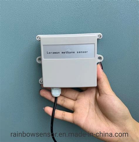 Wall Mounted Air Quality Monitor Methane Ch Gas Sensor With Lorawan