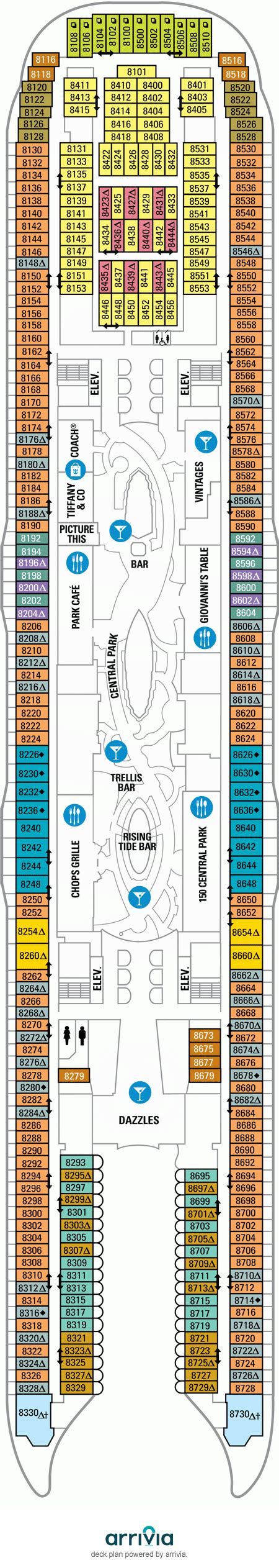 24+ schön Foto Oasis Of The Seas Deck Plan : Decks: Oasis Of The Seas ...