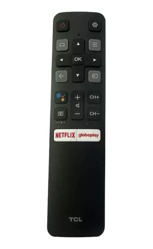 Controle Remoto Para Tv Tcl Rc802v Tecla Globoplay Original Frete grátis