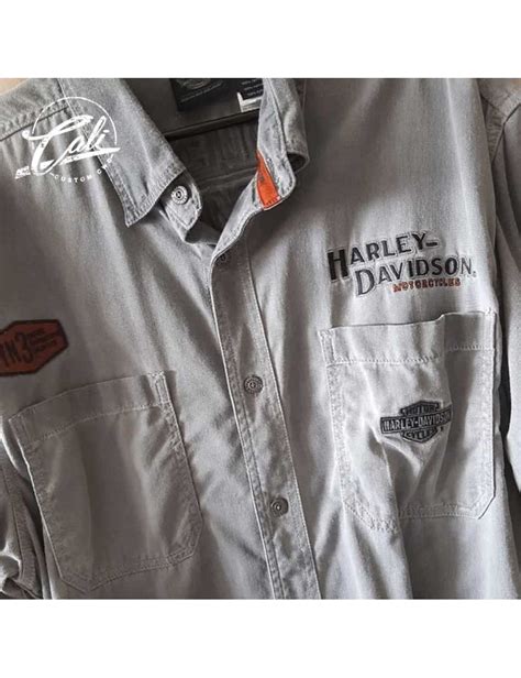 Camisa Harley Davidson Manga Longa Original