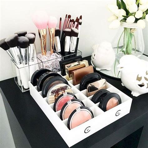 20 Easy And Comfortable Makeup Organization Hack Ideas Makeup