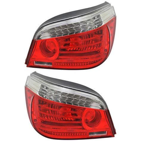 New Pair Of Tail Lights Compatible With Bmw 550i Formula 1 Top 48l 2008 2009 2010 By Number