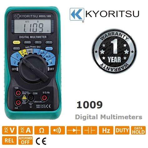 Kyoritsu 1009 Digital Multimeter Japan Lazada