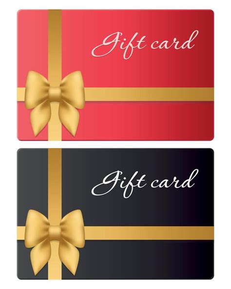 T Card Template With Gold Gradient Bow 9213662 Vector Art At Vecteezy