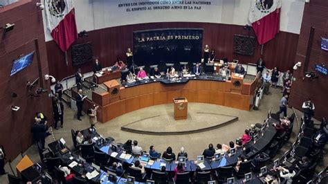 Comisiones Del Senado Avalan Reforma Que Impide Suspender Leyes