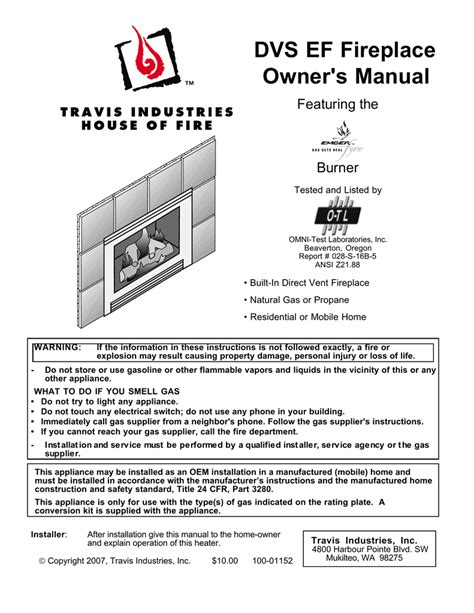 Avalon Stoves Avanti Dv Owners Manual