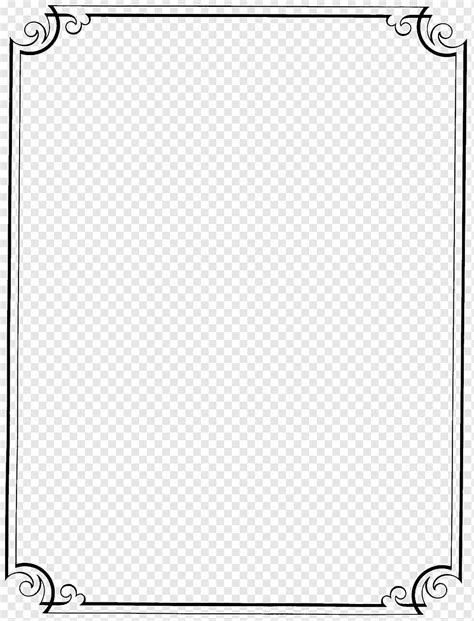 White Frame Illustration Borders And Frames Free Content Paper Fancy