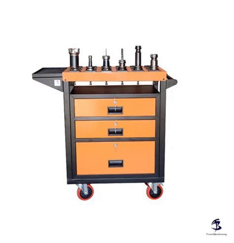 Brahmand Mild Steel CNC VMC Tool Trolley Advance Capacity 350 Kg