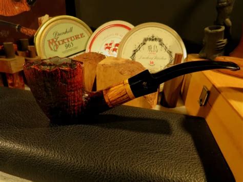 Stanwell Zebrano Estate Pfeife Smoking Pipe Pipa Rauchfertig Eur