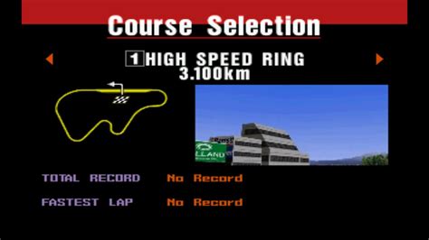 Gran Turismo Japanese Walkthrough Part Arcade Mode High Speed Ring