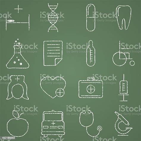 Medicine Stock Illustration Download Image Now Chalk Drawing