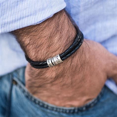 Men S Bracelets Personalized At Elizabeth Jefferson Blog