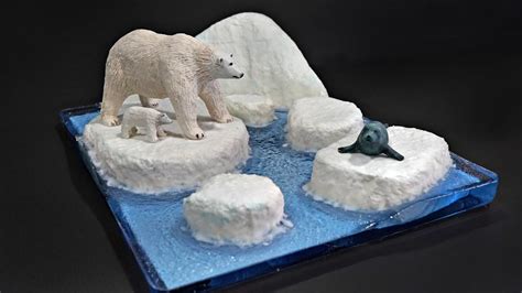 Polar Bear Habitat Diorama