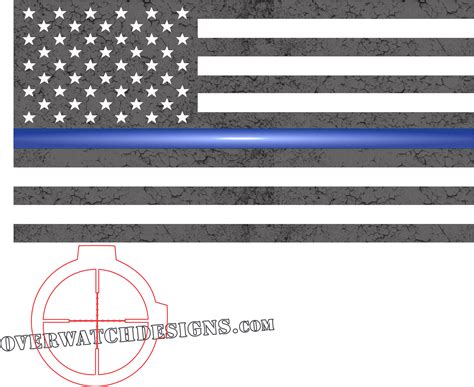 Download Transparent Thin Blue Line Sticker Transparent Thin Blue