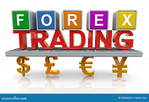 3d Forex Trading Editorial Image Illustration Of Financial 23525525