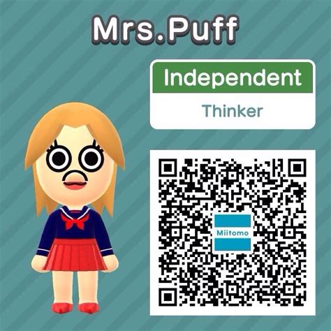 Spongebob Mii QR Code