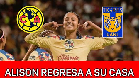 Am Rica Femenil Anuncia La Baja De Alison Gonz Lez Para Regresar A