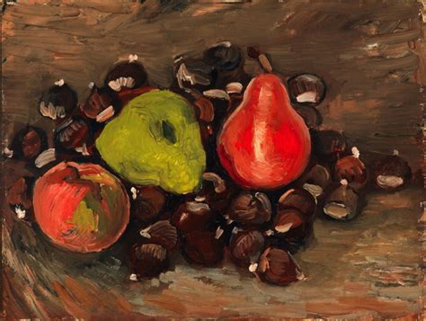 Vincent Van Gogh Nature Morte Aux Fruits Et Aux Ch Taignes