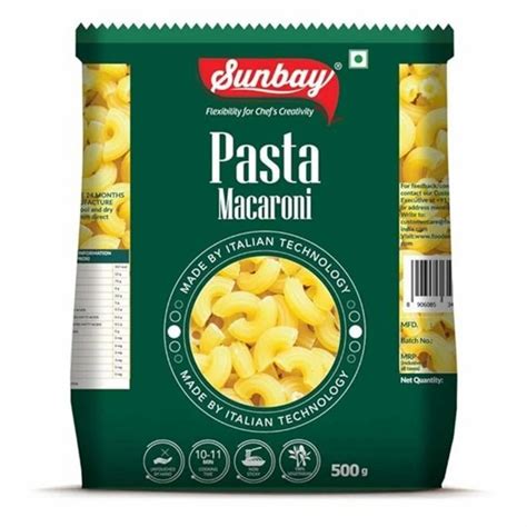 500g Macaroni Pasta Packaging Type Packet At ₹ 40pack In Bengaluru