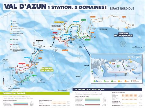 Val D Azun Piste Map Plan Of Ski Slopes And Lifts Onthesnow